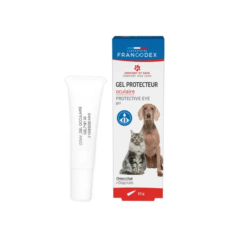 Gel protecteur oculaire chien et chat 10g Francodex Réduction