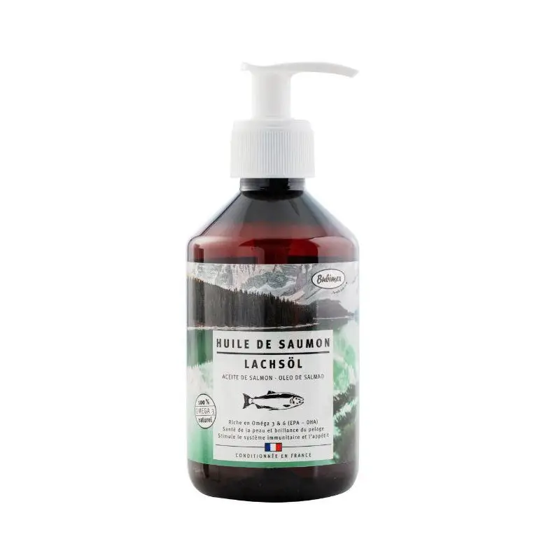 Offre Exclusive Huile de Saumon 250ml Bubimex