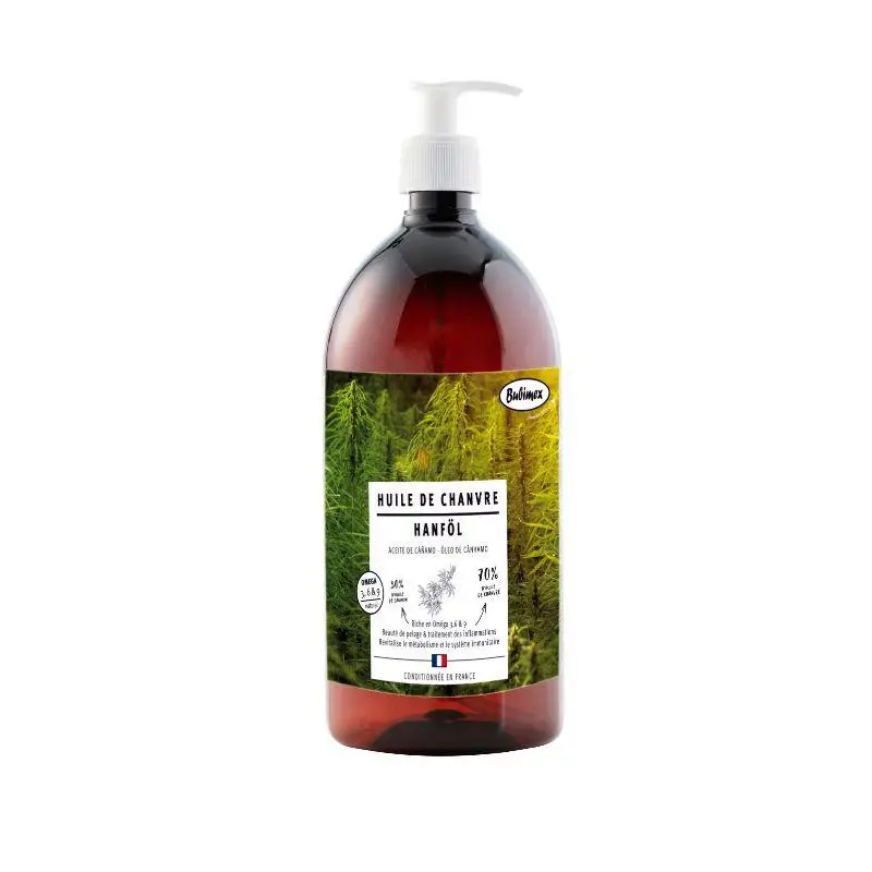 Prix Cassé Huile de chanvre 500ml Bubimex