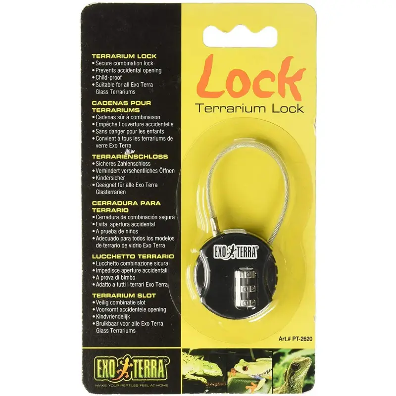 Cadenas noir pour terrarium Exo Terra Nouvel Arrivage