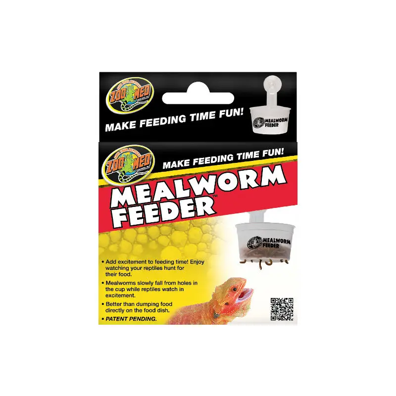 Certifié Distributeur de vers « Hanging mealworm feeder » Zoomed