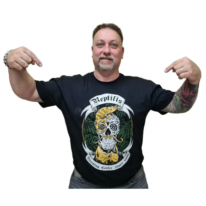 Bon Marché T-shirt Mexican skull naturaliste
