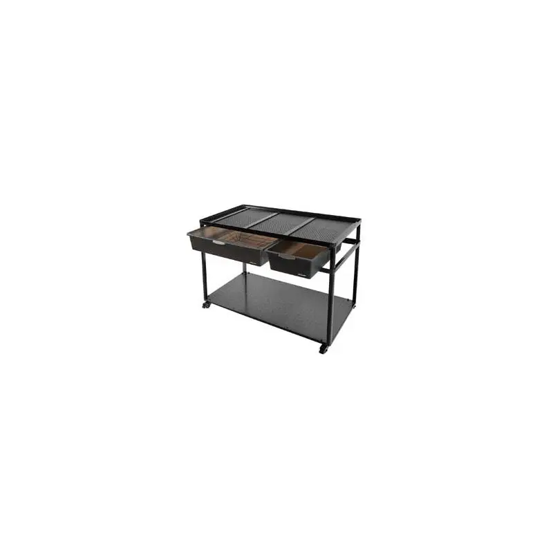 Usine Directe Table avec roulettes + rangements ou racks Reptizoo