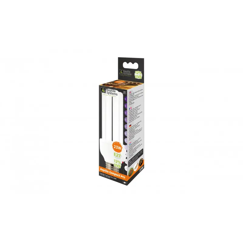 UVB Compact pro 12% Reptile systems Haute Qualité